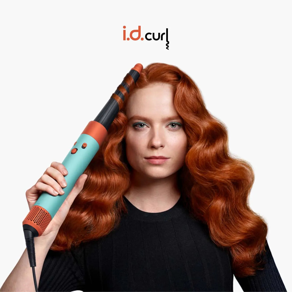 Multi-styler Dyson Airwrap i.d.™ - cheveux bouclés à frisés (Céramique/Topaze)