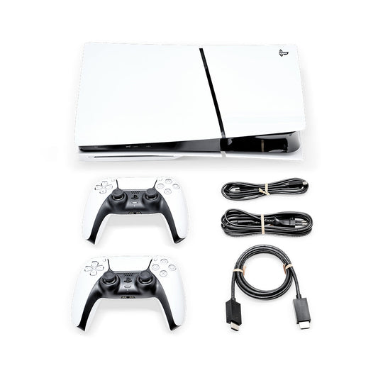 PlayStation 5 Slim - Deux manettes sans fil DualSense - 1 To