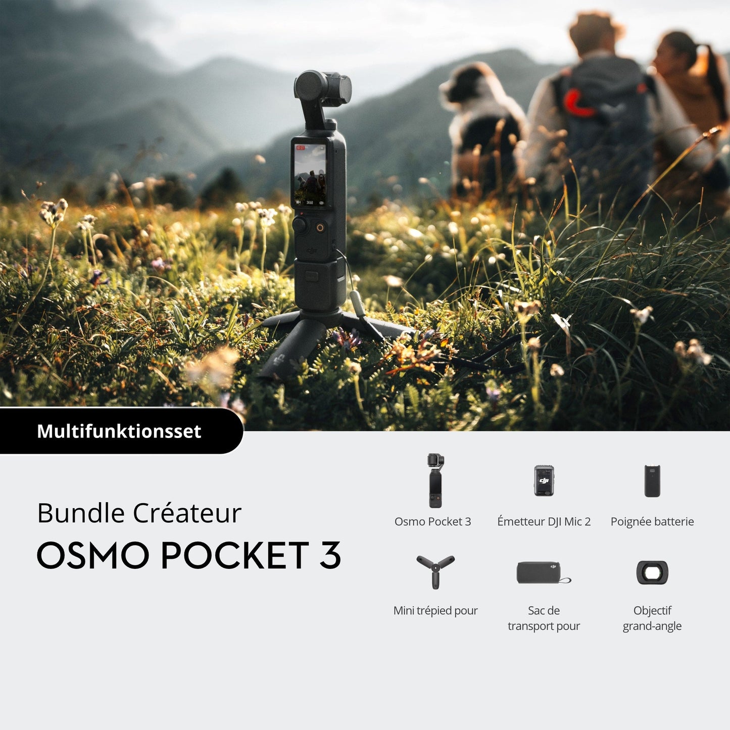 DJI OSMO Pocket 3 - Bundle Créateur